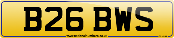 B26 BWS