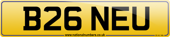 B26 NEU