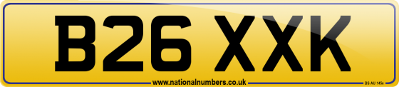 B26 XXK