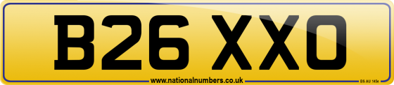 B26 XXO