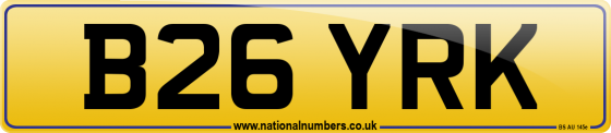 B26 YRK