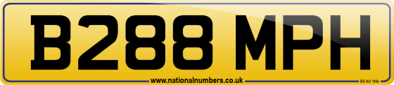 B288 MPH