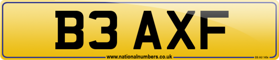 B3 AXF