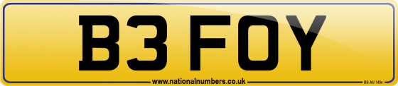 B3 FOY