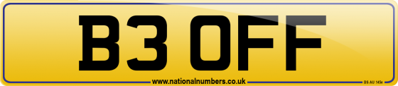 B3 OFF