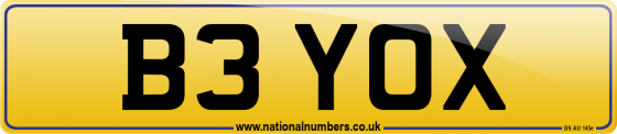 B3 YOX
