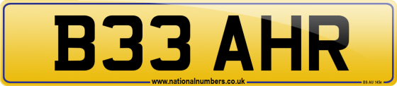 B33 AHR