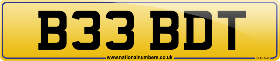 B33 BDT