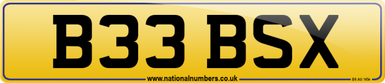 B33 BSX