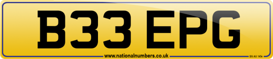 B33 EPG