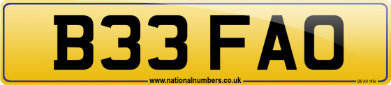 B33 FAO