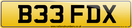 B33 FDX