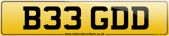 B33 GDD