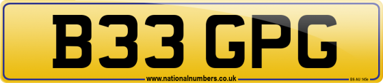 B33 GPG
