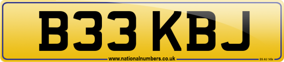 B33 KBJ