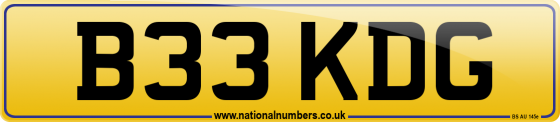 B33 KDG