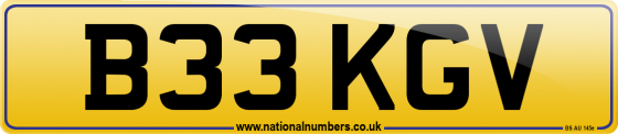 B33 KGV