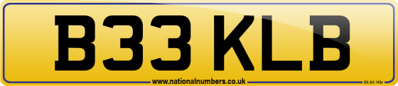 B33 KLB
