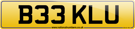 B33 KLU