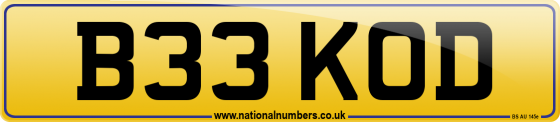 B33 KOD