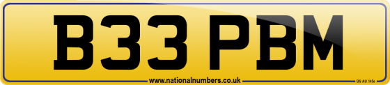 B33 PBM