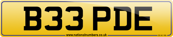 B33 PDE