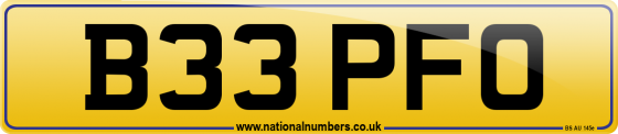 B33 PFO