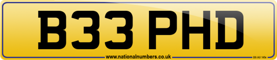 B33 PHD