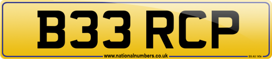 B33 RCP