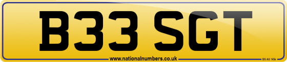 B33 SGT