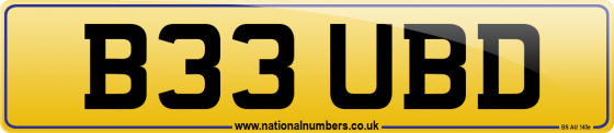 B33 UBD