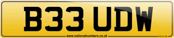 B33 UDW