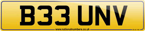 B33 UNV