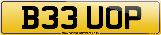 B33 UOP