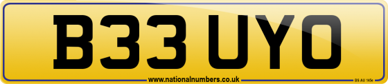 B33 UYO