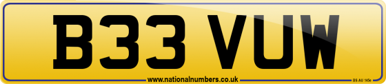 B33 VUW