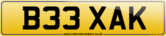B33 XAK