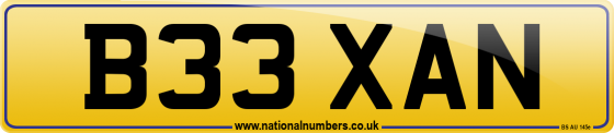 B33 XAN