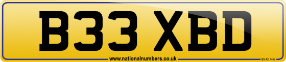 B33 XBD