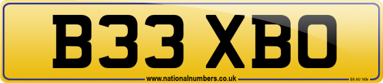 B33 XBO