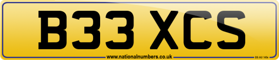 B33 XCS