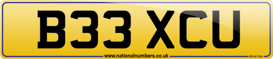 B33 XCU