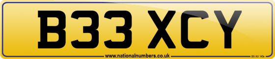 B33 XCY