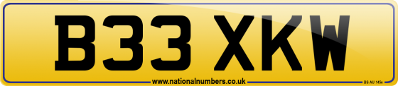 B33 XKW