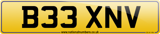 B33 XNV