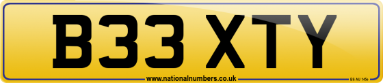 B33 XTY