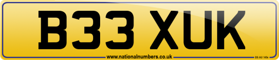 B33 XUK