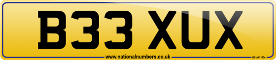 B33 XUX