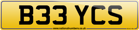 B33 YCS