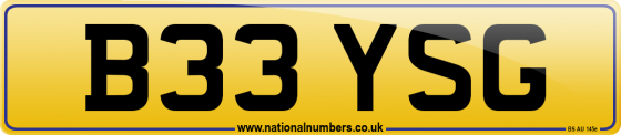B33 YSG
